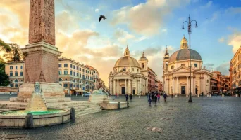 piazza del popolo in rome